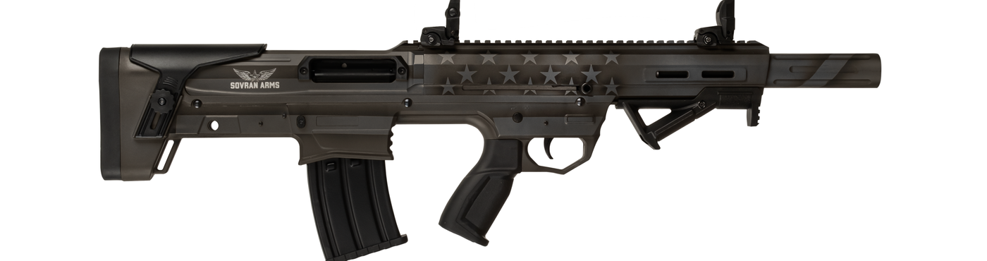 Sovran SB-5 Tungsten Ghost Flag Bullpup Semi Auto Shotgun 12 Gauge 18" Barrel