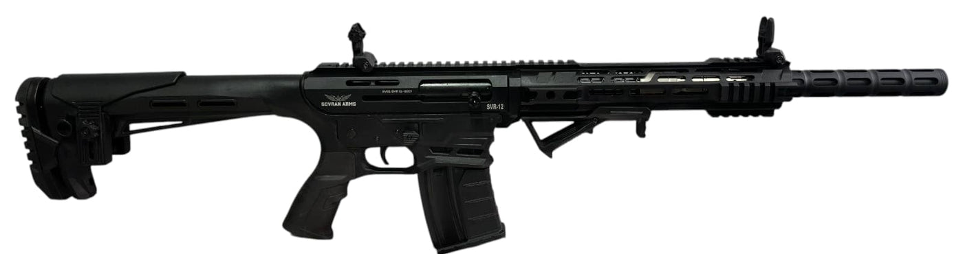 Sovran SVR-12 Black Magazine Fed Semi Auto Shotgun 12 Gauge 18.5" Barrel