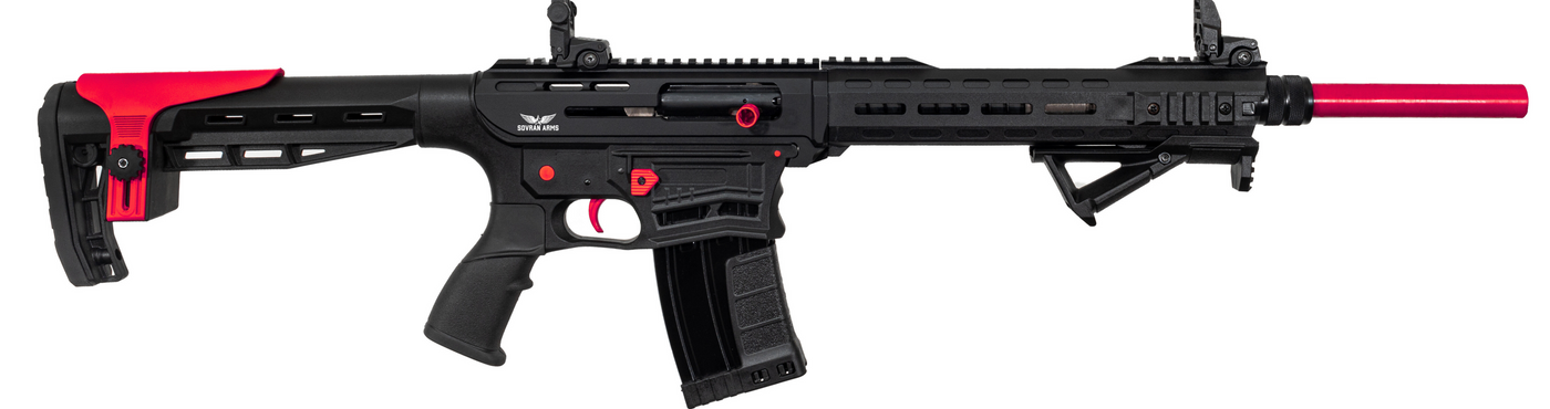 [COMING SOON] Sovran SM-5 Red Magazine Fed Semi Auto Shotgun 12 Gauge 18" Barrel