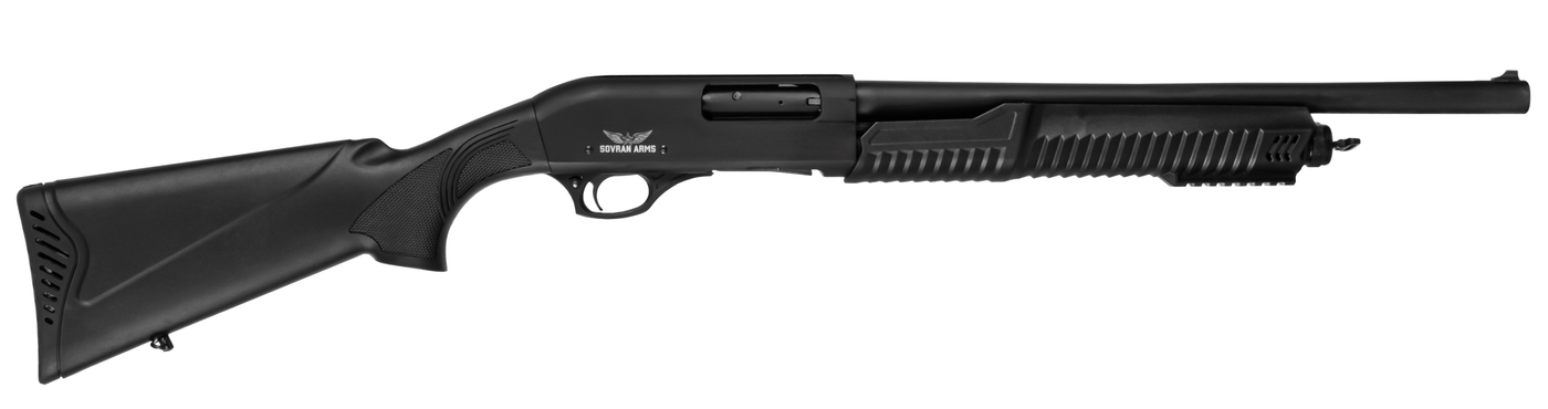 Sovran SP-7 Pump Action Shotgun 12 Gauge 18" Barrel Black