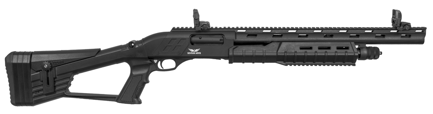 [COMING SOON] Sovran SP-8 Pump Action Shotgun 12 Gauge 18" Barrel Black