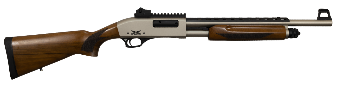 [COMING SOON] Sovran SP12-W Pump Action Shotgun 12 Gauge 18" Barrel Turkish Walnut