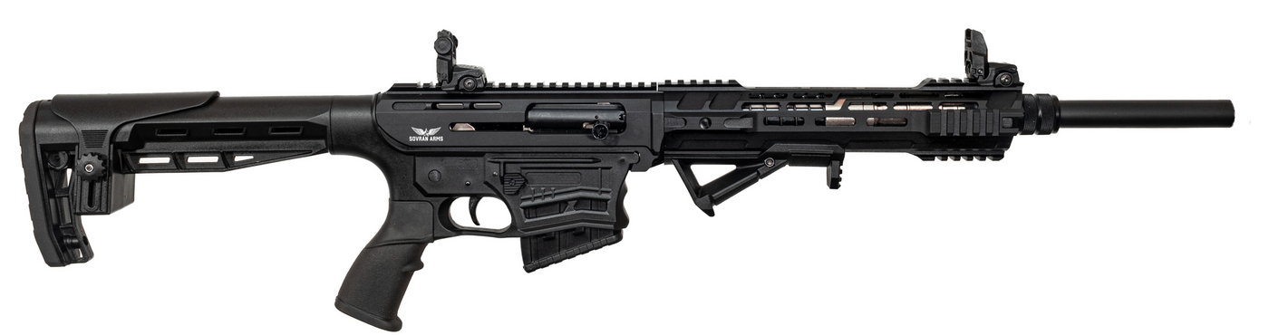 [COMING SOON] Sovran SVR-12 Black Magazine Fed Semi Auto Shotgun 12 Gauge 18" Barrel