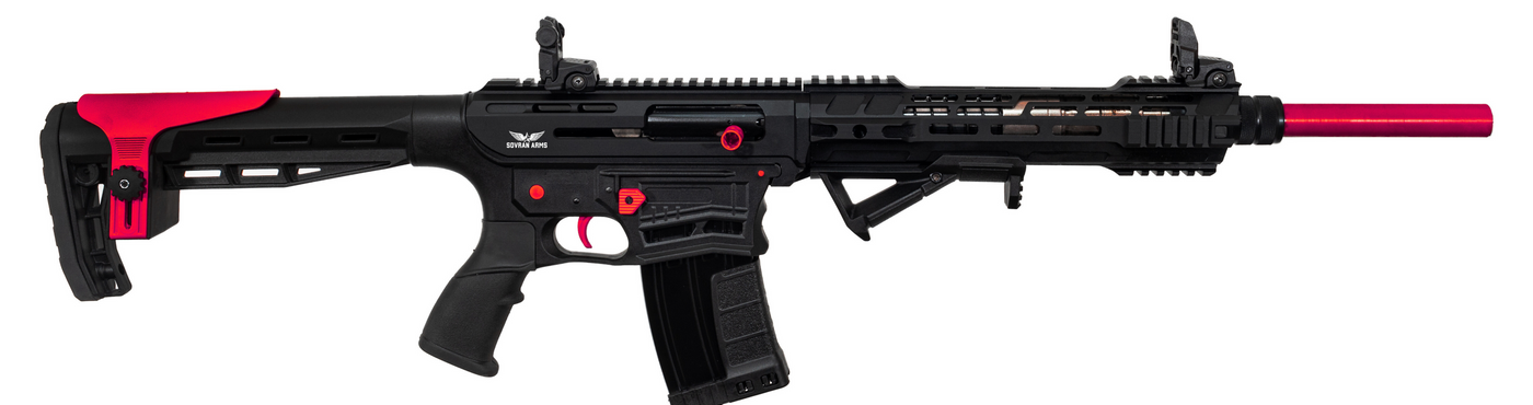 [COMING SOON] Sovran SVR-12 Red Magazine Fed Semi Auto Shotgun 12 Gauge 18" Barrel